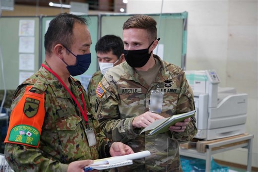 Soldiers support large-scale US-Japan ground forces exercise