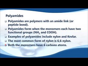20.4.4. Deduce the structures of the polymer 6,6-nylon.