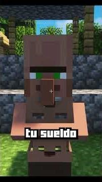 I found a SKINNY VILLAGER in Minecraft