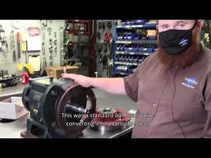 Cornell Hot Oil Pump Cartridge Seal Installation (captioned)