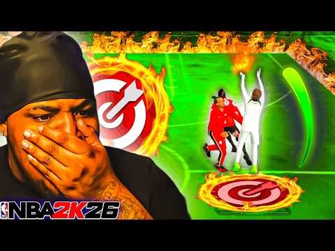 THIS GLITCHY JUMPSHOT MADE MY LEGEND SMALL GUARD the BEST ALL AROUND POINT GUARD BUILD in NBA 2K26