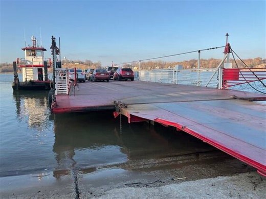 Cave-in-Rock Ferry reopens after temporary closure due to high winds