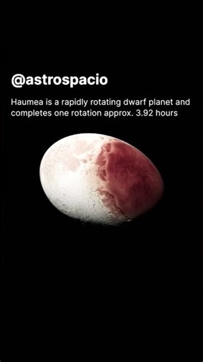 fastest spinning object in solar system | #transneptunionobject