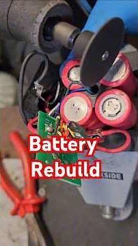 REMS 14.4v Battery Rebuild #powertoolrepair #powertool #tools #diy #batteryrepair