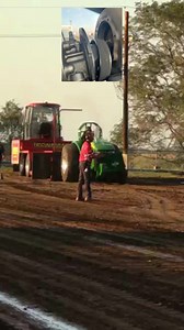 Turbo explodes at starting line. | Outlaw Truck & Tractor Pulling Association