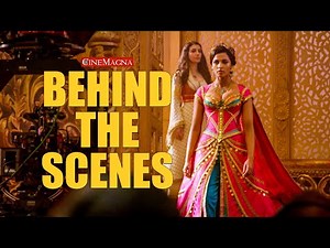 Aladdin Movie Behind The Scenes: Will Smith, Naomi Scott, Mena Massoud