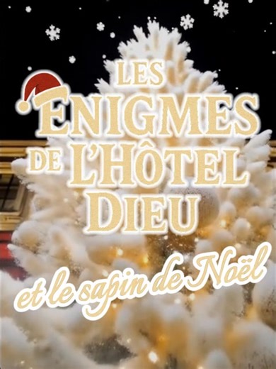 ⭐️🎄🎅 Escape Game de Noël à l'Hôtel Dieu Les Enigmes de l’Hôtel Dieu et le Sapin de Noël 🎄✨ La magie de Noël a envahi l’Hôtel Dieu… mais un terrible sort a frappé le Grand Sapin Majestueux de la Cour Saint Henri 😱🌲. Dans la nuit, un pouvoir maléfique lui a volé toutes ses couleurs : plus de rouge, plus de vert, plus de bleu… juste un sapin pâle et sans vie ❄️🕯️. Le Père Noël 🎅 et ses lutins 🧝‍♂️🧝‍♀️ ont découvert que trois énigmes enchantées sont cachées dans l’Hôtel Dieu. Pour sauver No