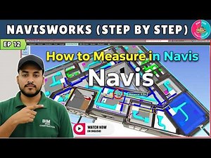 #12 Navisworks Tutorial: How to Measure in Navis?