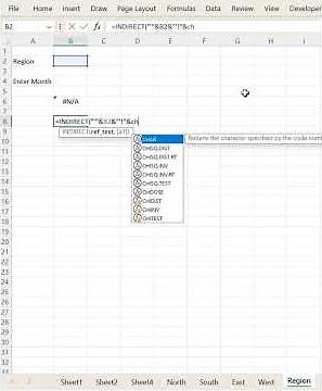 💻 How to Pull Data from Any Sheet Using INDIRECT + CHOOSE
