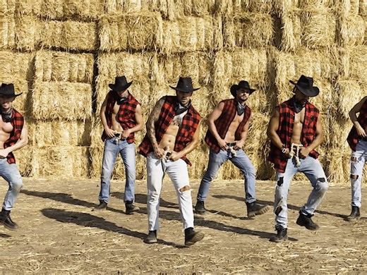 Hot Men Dance - Country Boys