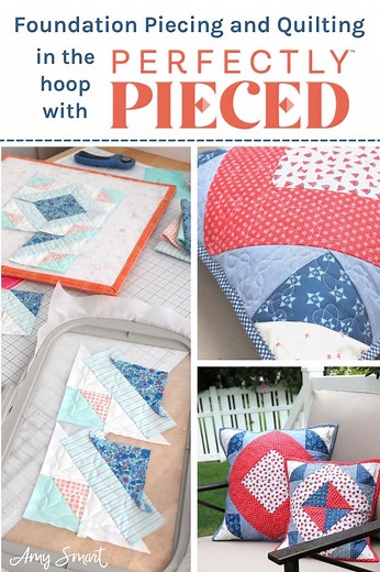 Perfectly Pieced Quilt Blocks - in the Hoop! - Diary of a Quilter - a quilt blog