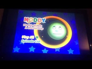 Noddy Builds A Rocketship DVD Menu Walkthrough (2005)