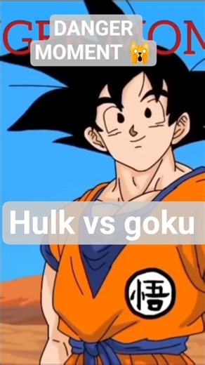 hulk vs goku 🙀#edit#fight#hulk#goku#aura#