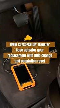 Transfer Case Actuator Gear Replacement, Fluid Change & Adaptation Reset DIY BMW X3/X5/X6