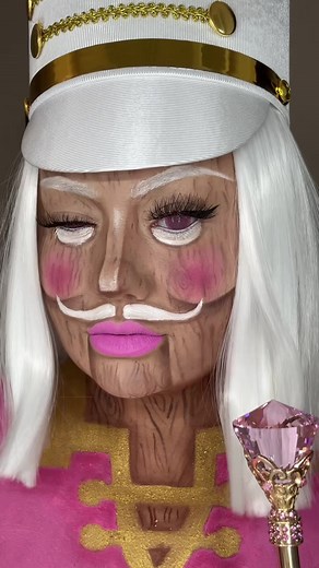 Charming Nutcracker Makeup Tutorial by Chelsea Bananas