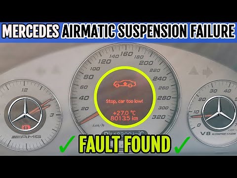 Mercedes Airmatic Suspension Fault - Step By Step DIY Diagnostic