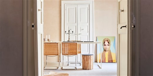 Una casa di design all'interno di un palazzo barocco nel cuore di Lecce