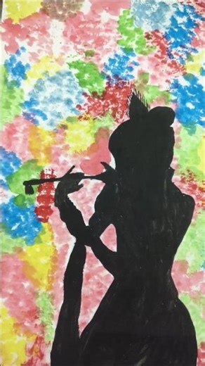 #playing holi #art #transition 🖌️🖌️🔥❤️💦💦 #drawing #painting #artist #spiritualenergy