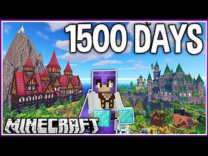 I Played Minecraft for 1500 Days.. (1.17 Survival)