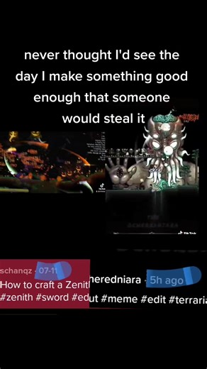 Crafting a Zenith Sword - Step by Step Guide