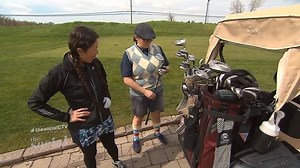 15K views · 170 reactions | Lainey gives Jess her first golf lesson — and you could say it was a hole-in-one. ⛳️ Check back here every Wednesday for their next adventure. #sponsored | The Social | Facebook