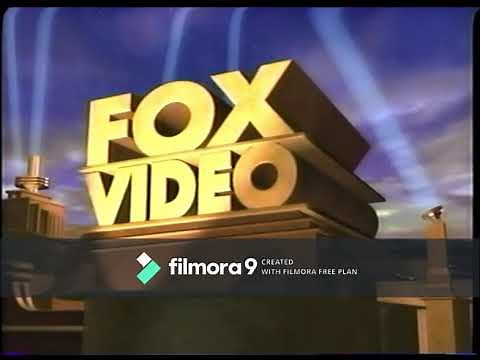 Fox Video Logo (1996) With SFX & THX logo (1996)