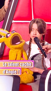990K views · 18K reactions | Angie fait découvrir son talent caché aux Coachs  RDV sur TF1+ pour redécouvrir la 1ère soirée des Auditions à l’Aveugle ✌️ #TheVoiceKids #Coachs #Ventriloque | The Voice : la plus belle voix | Facebook