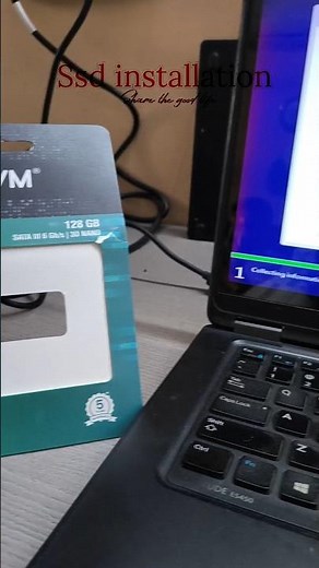 SSD and windows install ♥️ #it #computer #computerknowledge #minivlog