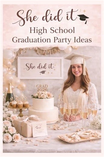 High school graduation invitation for Class of 2026 🎓✨