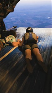 12M views · 53K reactions | SLIP & SLIDE out an AIRPLANE at NIGHT! 﫣 | Insane Stunts | Facebook