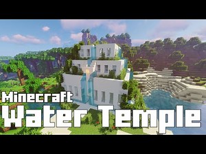 Beautiful Minecraft Water Temple #minecraft