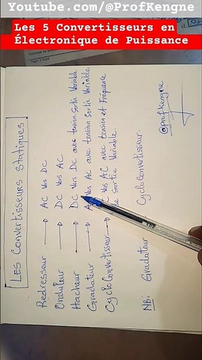 The Different Types of Static Converters in Power Electronics #tech #diy #tips