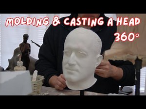 Molding and Casting a Head Life Casting 360 degrees for SFX