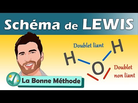 Schéma de LEWIS - ✅ méthodologie (doublet liant et non liant) | Physique - Chimie | Lycée