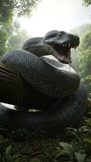 Anaconda attack in real #anaconda #animation #python #vfx #wild#shorts