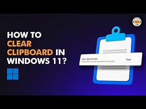 How to Clear Clipboard in Wndows 11