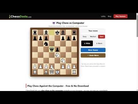 Computer Destroyed Me at Chess 😅 — Play & Find Out If You Can Win | ChessDada