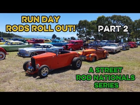Run Day! | RODS ROLLING OUT! | Eastside Street Rod Nationals NZ | Part 2 | Friday, 2026