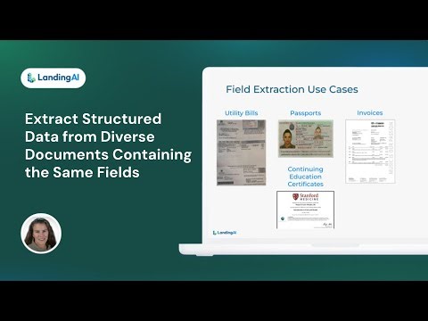 Schema-driven Agentic Document Field Extraction | Extract Structured Data with ADE from LandingAI
