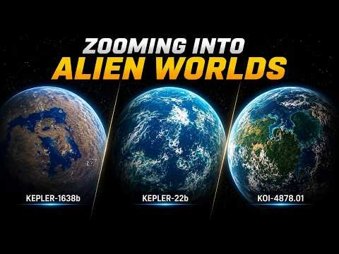 Zooming Into 7 Worlds That Could Be Like Earth