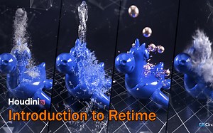 Houdini精品教程：慢动作重新定时系列教程