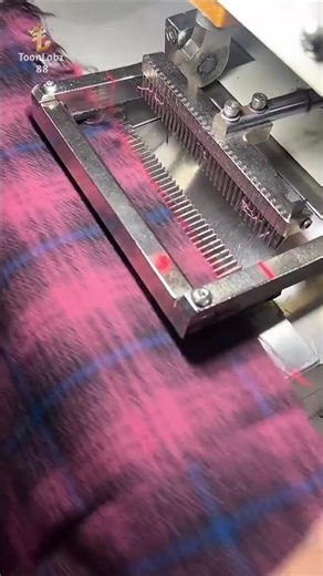 Industrial Fabric Brushing Machine #textile #factory #shorts