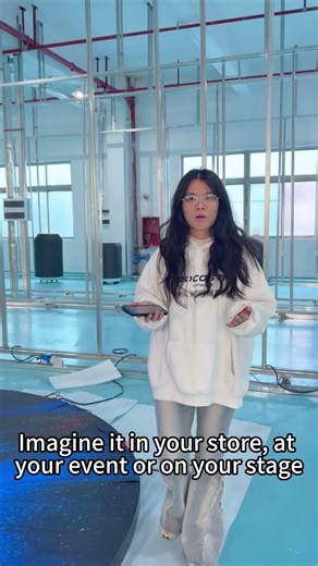 3.5m Giant Round LED Screen | Massive Size, Stunning Display! 🤯#leddisplay