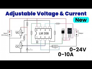 DC variable power supply Adjustable voltage and current Regulator