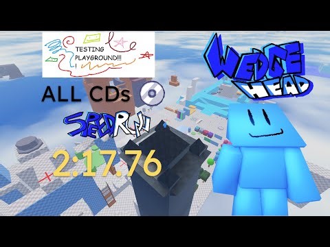 wedge head Testing Playground (All CDs) speedrun in 2.17.76