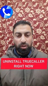 Uninstall Truecaller Government Launched New Calling Feature CNAP Caller Name Presentation #nonfollowersviewers #viralvideochallenge #foryouシ 📞👍💻🔥 | Bhat Feroz