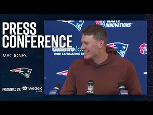 Mac Jones Speaks with Media after New England Patriots Week 7 Win | Press Conference
