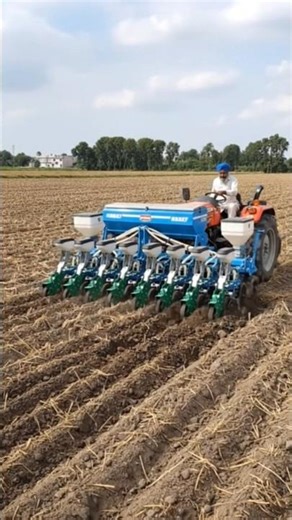 Advanced Tractor-Mounted Seeder for Fast & Accurate Farming