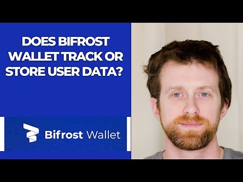 Does Bifrost Wallet track or store user data?