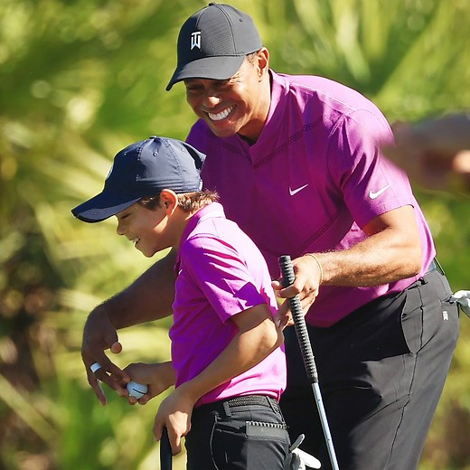 Tiger Woods Is a Proud Dad as 11-Year-Old Son Charlie Shows Off His Golf Skills at PNC Championship